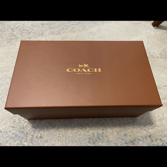 NIB Women's Size 6.5 Coach SA12173 Unipump Jet Mirror Leather 1.5" Heels Black - Picture 12 of 12